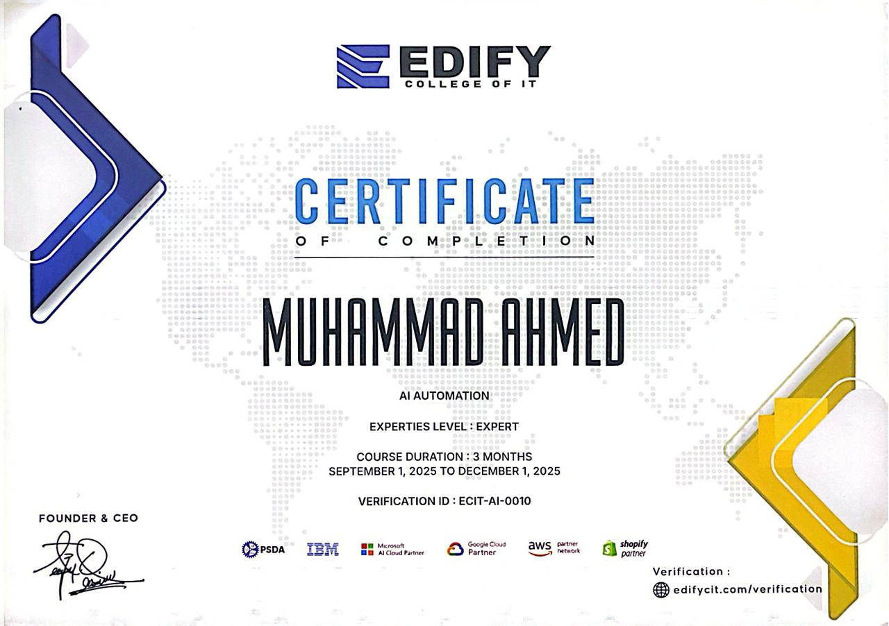 Certificate 1